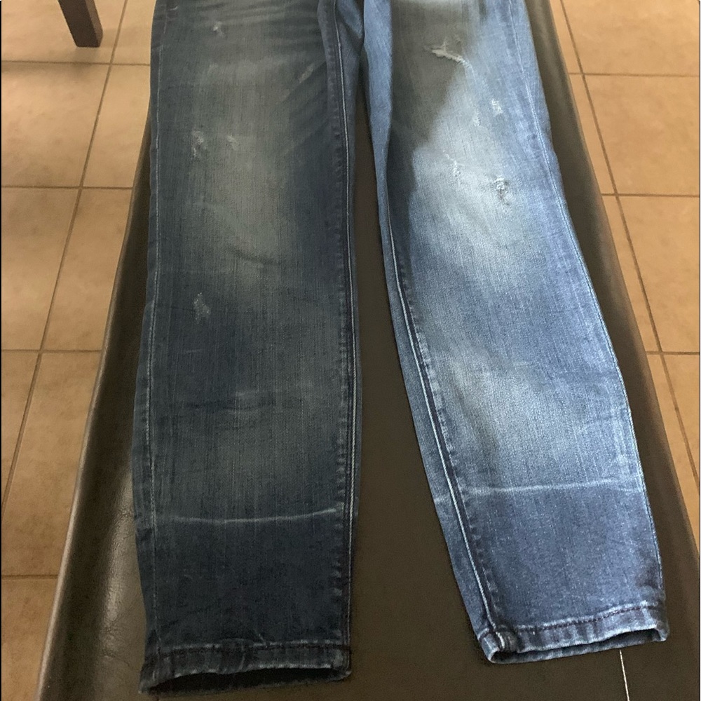 EXPRESS Ankle Mid Rise Jeans - Picture 3 of 9